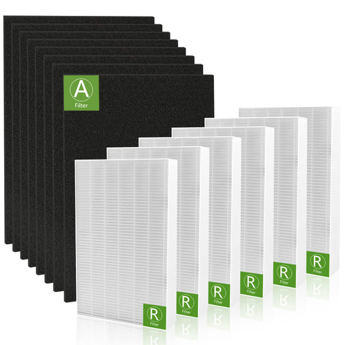 HPA300 HEPA Filter Replacement for Honeywell HPA 300, HPA200, HPA100, HPA090 Air Purifier, Compared to HRF-R3 & HRF-R2 & HRF-R1, 6 Pack HPA300 HEPA R Filters and 8 Pack Activated Carbon Filters HPA300 HEPA Filter Replacement for Honeywell HPA 300, HPA200, HPA100, HPA090 Air Purifier, Compared to HRF-R3 & HRF-R2 & HRF-R1, 6 Pack HPA300 HEPA R Filters and 8 Pack Activated Carbon Filters