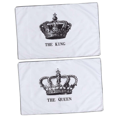 Pillowcases 2 Pcs Wedding Pillow Case Pillowcases Queen King Pillowcase Pillow Case 48c Extra Large Matching Couple Pillowcases King Pillow Covers Matching Couple Pillowcases