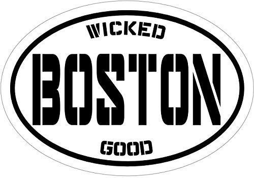 ION Graphics Boston Decal - Black Wicked Good Boston Vinyl Sticker - Boston Bumper Sticker - Perfect Boston Gift - Massachusetts Decal - Made in The USA Size: 4.7 x 3.3 inch ION Graphics Boston Decal - Black Wicked Good Boston Vinyl Sticker - Boston Bumper Sticker - Perfect Boston Gift - Massachusetts Decal - Made in The USA Size: 4.7 x 3.3 inch