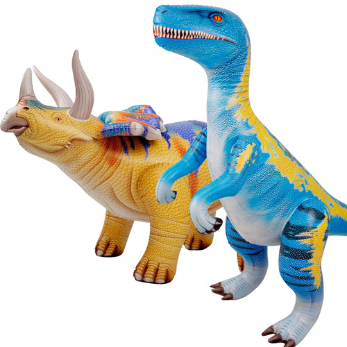 HOHQB Big Inflatable Dinosaur Party Decorations, Large Dinosaur Birthday Party Supplies, Jumbo Dinosaur balloons Giant Dinosaur Party Favors for Kids age 3-5-8-12 (Velociraptor and Triceratops) HOHQB Big Inflatable Dinosaur Party Decorations, Large Dinosaur Birthday Party Supplies, Jumbo Dinosaur balloons Giant Dinosaur Party Favors for Kids age 3-5-8-12 (Velociraptor and Triceratops)