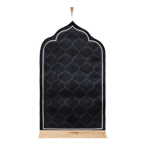 Muslim Prayer Rug Prayer Mat Islamic Turkish Praying Rug Carpet Thick Soft Flannel Janamaz Sajadah Ramadan or Eid Gifts