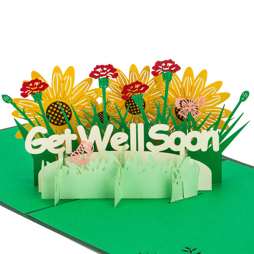 Bajayvovo Get Well Pop Up Card,3D Greeting Get Well Soon Cards, Sympathy Card, Encouragement Card, Speedy Recovery for Family Friends Colleagues Bajayvovo Get Well Pop Up Card,3D Greeting Get Well Soon Cards, Sympathy Card, Encouragement Card, Speedy Recovery for Family Friends Colleagues