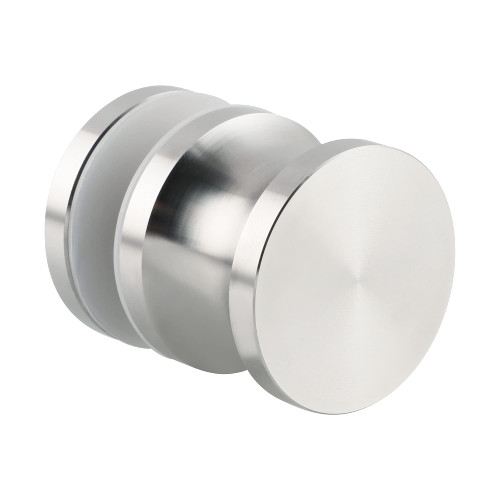 Alise Shower Glass Door Handle,Sliding Shower Doors Knob,One Sided Pull Hardware Replacement Parts for Bathroom Glass Doors,Heavy Duty Solid SUS304 Stainless Steel Brushed Nickel,L9005-LS