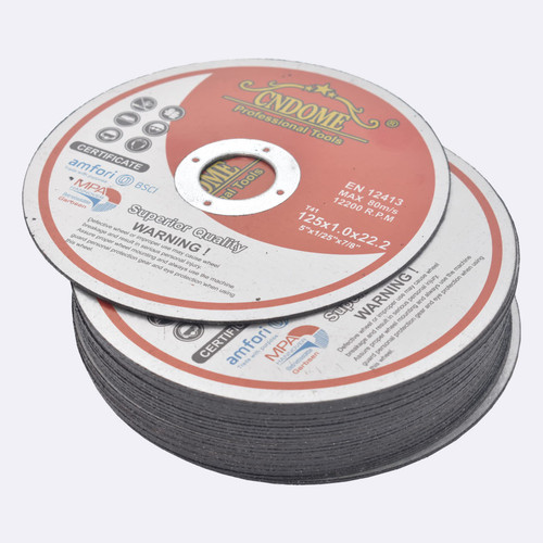 LiGuVCY Cut Off Wheels 25 Pack, 5x0.04x7/8 inch Cutting Discs Ultra Thin Metal Stainless Steel Cut-Off Wheel Cutting Disc for Angle Grinder, General Purpose Metal Cutting