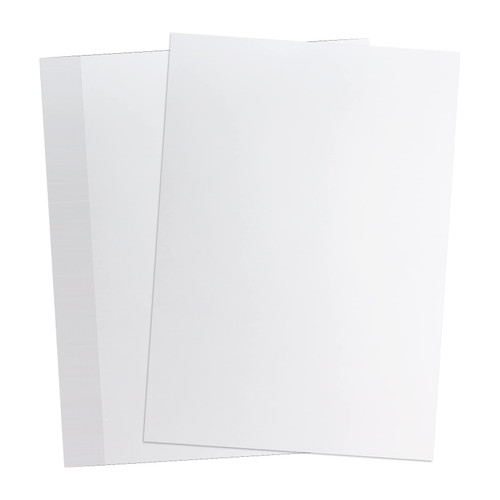 Heavyweight 130 lb White Cardstock Thick Paper - 49 Sheets - A4-350gsm Heavy Cover Cardstock for Business Card, Card Making, Stationery Printing, Invitations, Arts & Crafts