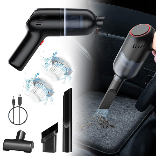 Wireless Handheld Car Vacuum Cleaner, Handheld Vacuum Cordless 9000Pa High Power, Portable Mini Car Vacuum for Home Office Pet Keyboard