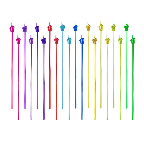 20pcs Mini Hand Pointers Resin Mini Presentation Pointers Colorful Handheld Teacher Pointers for Reading Clear Finger Pointer Stick Small Teaching Pointers Sticks Primary Kindergarten School Reading