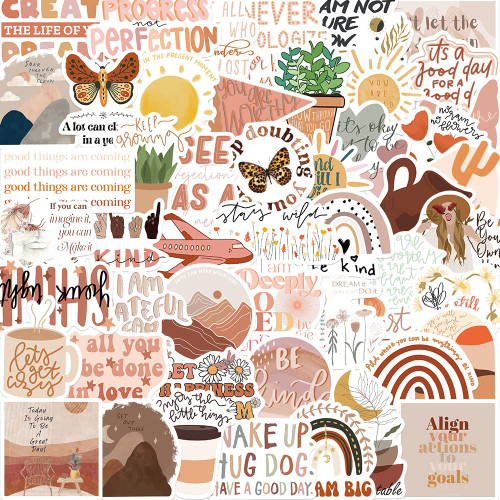 50PCS Floral Aesthetic Boho Motivational Sticker, Inspirational Words Stickers for Teens Adults Students Teacher Employees Vinyl Encouraging Positive Affirmation Stickers for Water Bottles Laptop Decals Scrapbook Journal (Boho Motivational) 50PCS Floral Aesthetic Boho Motivational Sticker, Inspirational Words Stickers for Teens Adults Students Teacher Employees Vinyl Encouraging Positive Affirmation Stickers for Water Bottles Laptop Decals Scrapbook Journal (Boho Motivational)
