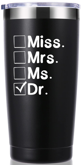 momocici Doctor Gifts.Miss Mrs Ms Dr 20 OZ Tumbler.Thank You Appreciation?Birthday,Christmas,Medical Graduation Gifts for Men Women.Dentist,Doctor,Physician Travel Mug(Black) momocici Doctor Gifts.Miss Mrs Ms Dr 20 OZ Tumbler.Thank You Appreciation?Birthday,Christmas,Medical Graduation Gifts for Men Women.Dentist,Doctor,Physician Travel Mug(Black)