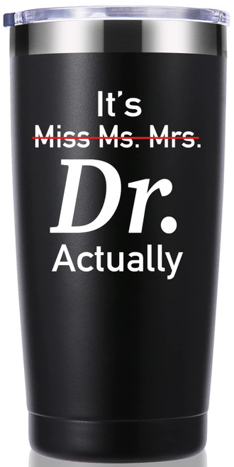 momocici It's Miss Ms Mrs Dr Actually 20 OZ Tumbler.Thank You Appreciation Retirement Doctor Gifts.Birthday,Christmas,Medical Graduation Gifts for Men Women.Dentist,Doctor,Physician Travel Mug(Black) momocici It's Miss Ms Mrs Dr Actually 20 OZ Tumbler.Thank You Appreciation Retirement Doctor Gifts.Birthday,Christmas,Medical Graduation Gifts for Men Women.Dentist,Doctor,Physician Travel Mug(Black)
