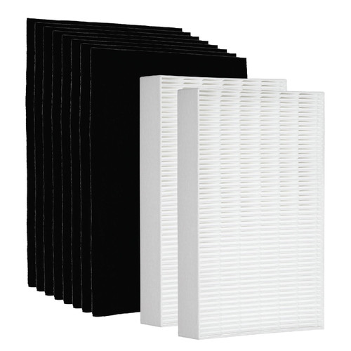 Air Purifier Filter Replacement - Compatible with Honeywell HEPA Air Purifier - Includes 2 R HEPA Filters and 1 A Pre-Filter Roll