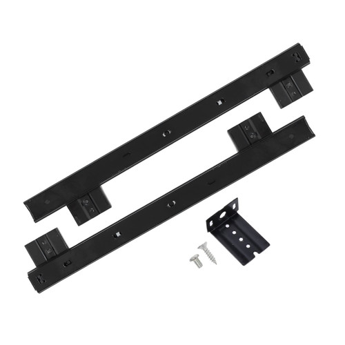 Holibanna 1 Pair Keyboard Rails Computer Mount Keyboard Tray Desk Rail Rack Drawer Slide Keyboard Slide Out Tray Office Keyboard Slide Adjustable Computer Stand Under The Desk Keyboard Tray