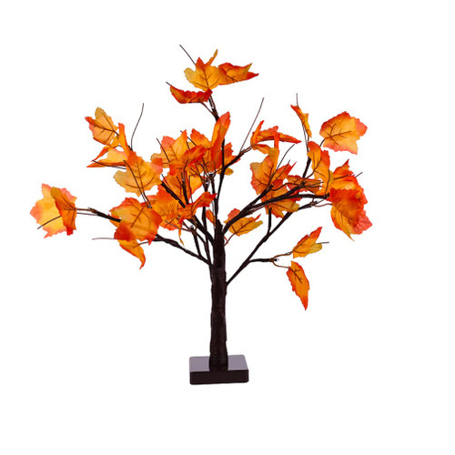 BESTOYARD Artificial Tree Lamp Maple Bonsai Tree Light Fairy Light Tree Lamp Battery Operated USB Fall Tree Lamp for Party Wedding Christmas Thanksgiving Home Decoration