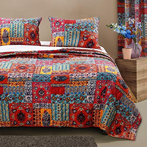 Barefoot Bungalow Indie Quilt Set Twin Spice