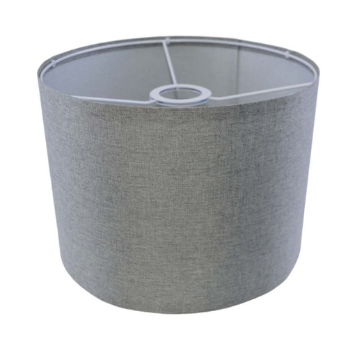 Floor Lamp Cover for Living Room Fine Linen Lampshade Cover Table Lamp Replacement Shade for Bedside Lamp, Table Lamp, Floor Lamp,7.86x7.86x7.07 Inch Grey