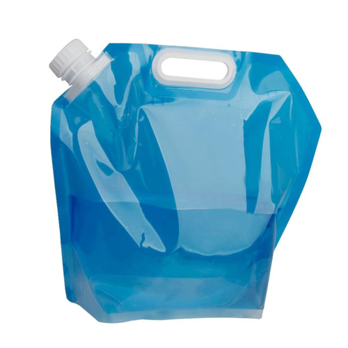 Toddmomy Water Bag Gallon Kettle Portable Collapsible Water Bottle Portable Water Storage Bag Water Container Blue Travel Folding Water Pouch Drinking