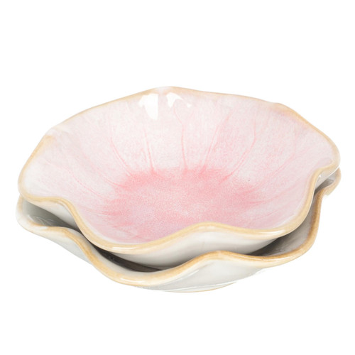 Holibanna 2pcs Ceramic Jewelry Tray Jewelry Trays Woman Gifts for Birthday Ceramic Jewelry Dish Trinket Dish Decorative Jewelry Tray Ring Holder Ceramics Jewelry Dish Tray Jewelry Organizer