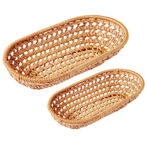 Wicker Fruit Baskets Wicker Bread Basket Natural Wicker Bowl Willow Woven Bread Basket Bread Serving Basket, Hand Woven Rattan Round Food Storage Kitchen Dining Table Decorative Wicker Fruit Baskets Wicker Bread Basket Natural Wicker Bowl Willow Woven Bread Basket Bread Serving Basket, Hand Woven Rattan Round Food Storage Kitchen Dining Table Decorative