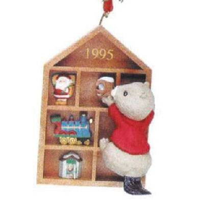 Hallmark Club Exclusive Keepsake Ornament Collecting Memories 1995