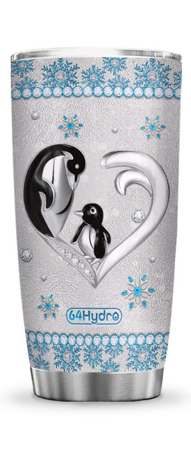 64HYDRO 20oz Birthday Gifts for Women, Mom Friend Gifts for Women Birthday Unique Inspirational Gifts Mother Penguin Family Tumbler Cup with Lid, Double Wall Vacuum Insulated Travel Coffee Mug 64HYDRO 20oz Birthday Gifts for Women, Mom Friend Gifts for Women Birthday Unique Inspirational Gifts Mother Penguin Family Tumbler Cup with Lid, Double Wall Vacuum Insulated Travel Coffee Mug