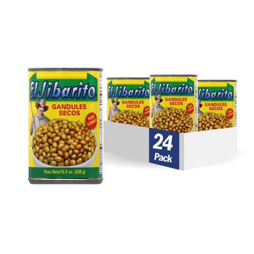 El Jibarito Dry Pigeon Peas, 15.5 Ounce (Pack of 24)
