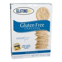 Glutino Gluten Free Crackers, Original, 4.4 Ounce Boxes (Pack of 6)