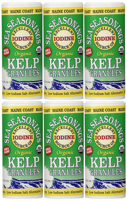 Maine Coast Sea Seasonings Kelp Granules, 1.5-Ounce Units (Pack of 6)