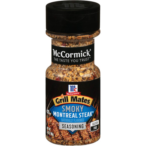 McCormick Grill Mates Smoky Montreal Steak Seasoning, 3.4 Ounce (Pack of 6)