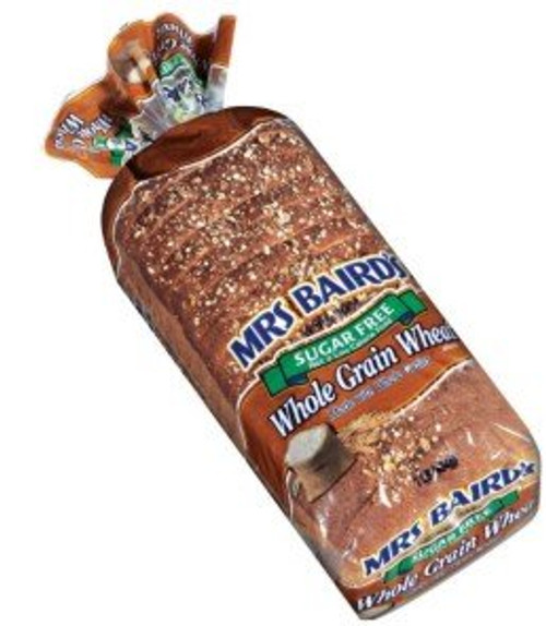 Mrs Bairds Sugar Free Whole Grain Wheat Bread 1lb (Pack of 2) Mrs Bairds Sugar Free Whole Grain Wheat Bread 1lb (Pack of 2)