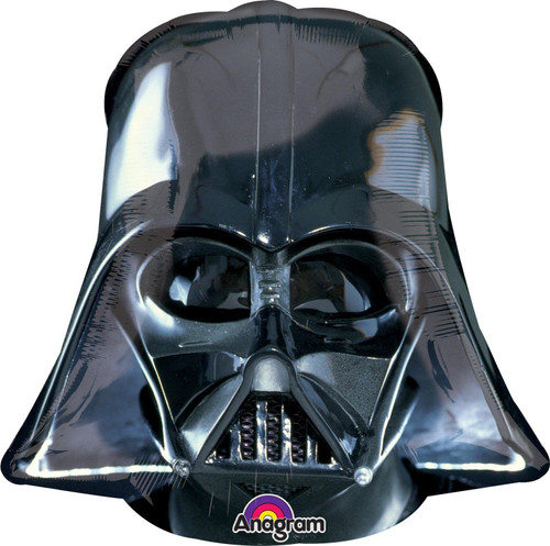 Star Wars Darth Vader Helmet Jumbo Foil Balloon Star Wars Darth Vader Helmet Jumbo Foil Balloon