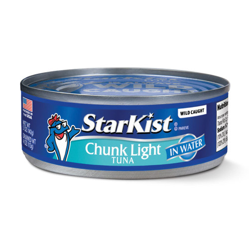 StarKist Chunk Light Tuna in Water, 5 oz Can, Pack of 48 StarKist Chunk Light Tuna in Water, 5 oz Can, Pack of 48