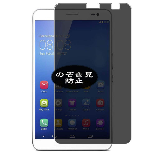 Synvy Privacy Screen Protector, Compatible with Huawei MediaPad x1 / Honor x1 7d-501u 7d-503 Anti Spy Film Protectors [Not Tempered Glass]