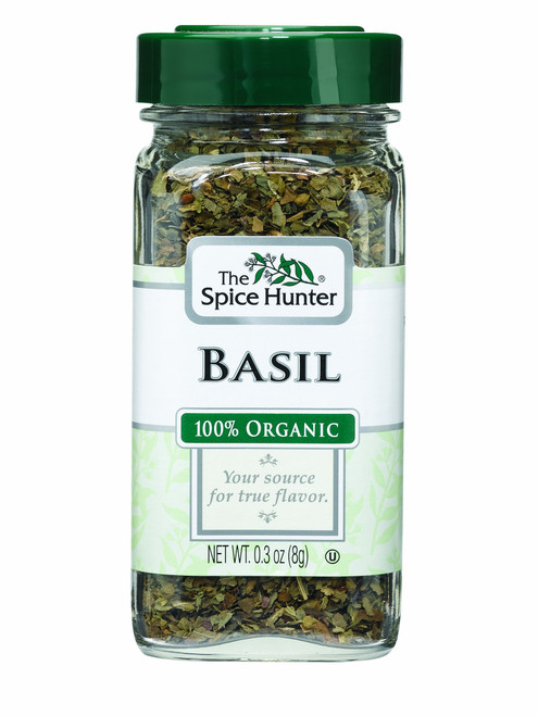 The Spice Hunter Basil, Organic, 0.3-Ounce Jars (Pack of 6)