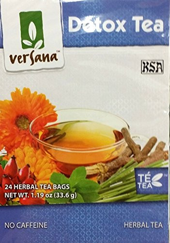 Versana Herbal Tea 24 Tea Bags (Pack of 2) (Detox Tea)