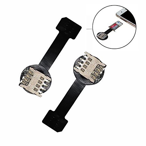 Upgrade Dual SIM Card Nano SD Adapter(2 Pcs) for Samsung Huawei Xiaomi Lenovo,Ultra-Slim 2-in-1 SIM Extender for Android Smartphone (Micro to Nano) Upgrade Dual SIM Card Nano SD Adapter(2 Pcs) for Samsung Huawei Xiaomi Lenovo,Ultra-Slim 2-in-1 SIM Extender for Android Smartphone (Micro to Nano)