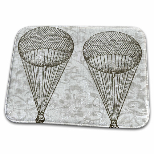 3dRose PS Vintage - Two Vintage Hot Air Balloons - Bathroom Bath Rug Mats (rug-108647-1) 3dRose PS Vintage - Two Vintage Hot Air Balloons - Bathroom Bath Rug Mats (rug-108647-1)