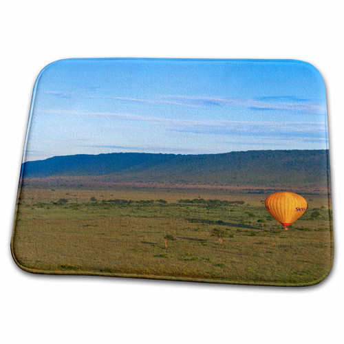 3dRose Kenya, Maasai Mara, hot air Ballooning at Sunrise -... - Bathroom Bath Rug Mats (rug-131852-1)