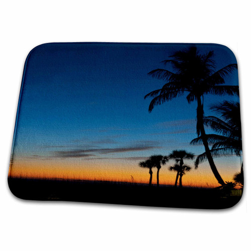 3dRose USA, Florida, Crescent Beach, Siesta Key, Sunset -... - Bathroom Bath Rug Mats (rug-143630-1)