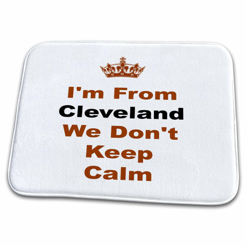 3dRose Dont Keep Calm, Cleveland, Brown and Black Letters... - Bathroom Bath Rug Mats (rug-180043-1) 3dRose Dont Keep Calm, Cleveland, Brown and Black Letters... - Bathroom Bath Rug Mats (rug-180043-1)