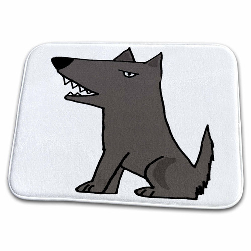 3dRose Funny Grey Watch Dog or Guard Dog - Bathroom Bath Rug Mats (rug-200122-1) 3dRose Funny Grey Watch Dog or Guard Dog - Bathroom Bath Rug Mats (rug-200122-1)