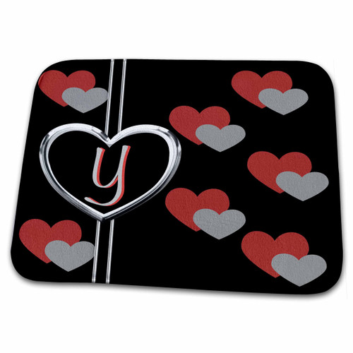 3dRose Modern Geometric Black Red Grey Hearts Pattern... - Bathroom Bath Rug Mats (rug-215216-1) 3dRose Modern Geometric Black Red Grey Hearts Pattern... - Bathroom Bath Rug Mats (rug-215216-1)