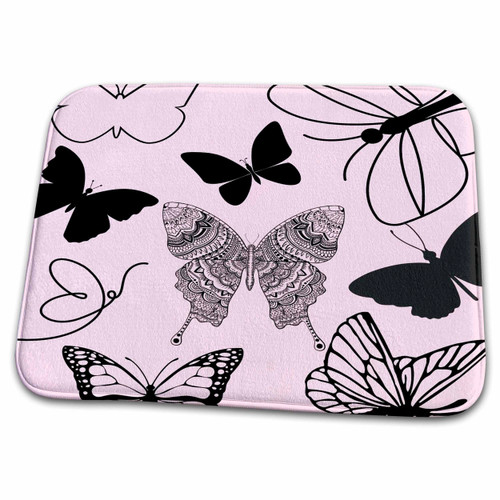 3dRose Cute Butterflies - Bathroom Bath Rug Mats (rug-375911-1) 3dRose Cute Butterflies - Bathroom Bath Rug Mats (rug-375911-1)