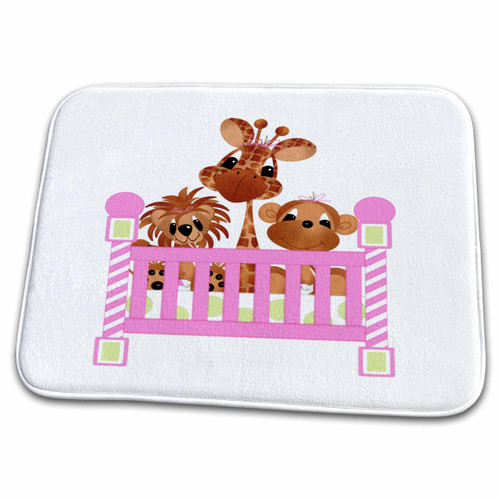 3dRose TNMGraphics Animals - Baby Animals in a Crib - Bathroom Bath Rug Mats (rug-53173-1) 3dRose TNMGraphics Animals - Baby Animals in a Crib - Bathroom Bath Rug Mats (rug-53173-1)