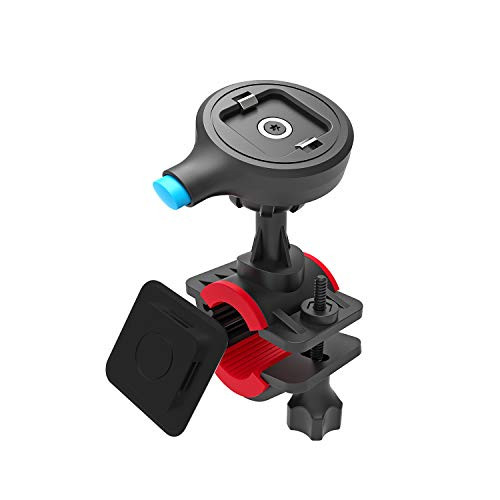 Bike Phone Mount,Adjustable Silicon Cell Phone Holder for Bike Handlebar for iPhone X/8/7/6 Plus,Samsung Galaxy S9/S8 Plus, 4.5"-6.0" Phones, Ideal for Road Mountain Bikes and Motorcycle (Update)