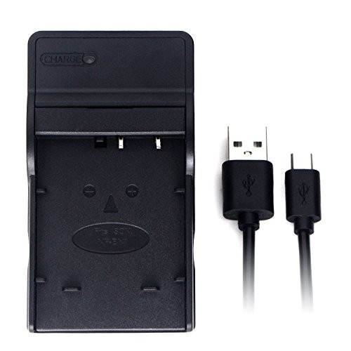 NP-BN1 Ultra Slim USB Charger for Sony Cyber-shot DSC-T110, DSC-T99, DSC-TF1, DSC-TX30, DSC-TX20, DSC-TX200V, DSC-TX10, DSC-TX9, DSC-TX5, DSC-WX80, DSC-W620, DSC-WX9, DSC-WX150 Camera and More