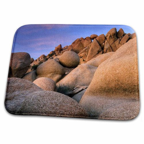 3dRose California, Joshua Tree National Park, Jumbo Rocks -... - Bathroom Bath Rug Mats (rug-88393-1)