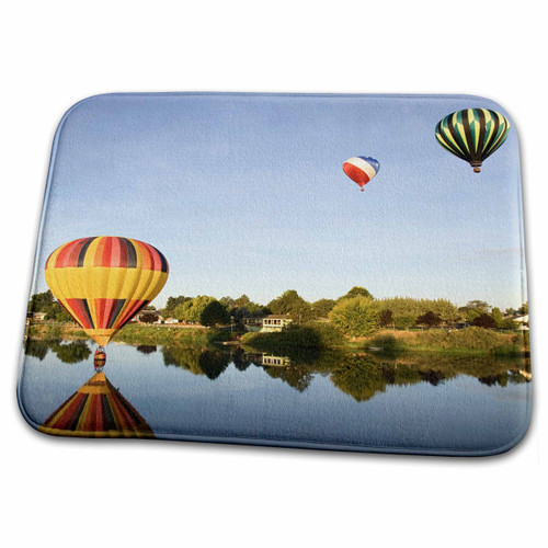 3dRose WA, Prosser, Hot Air Balloons Over Yakima River -... - Bathroom Bath Rug Mats (rug-95853-1) 3dRose WA, Prosser, Hot Air Balloons Over Yakima River -... - Bathroom Bath Rug Mats (rug-95853-1)