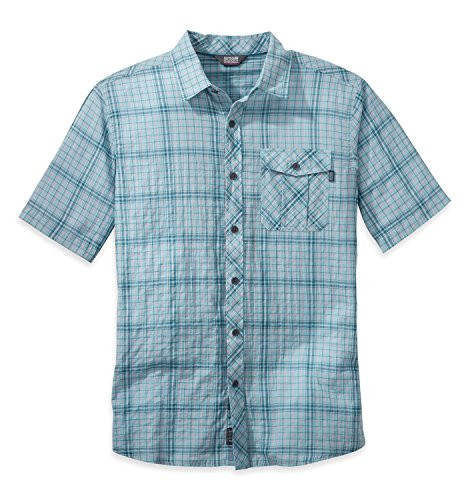 Outdoor Research Men's Jinx S/S Shirt, Ice, Medium