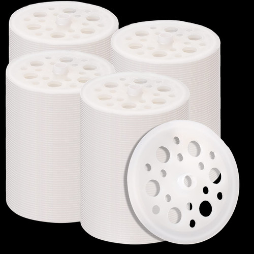 100 Pcs 45mm Washers for Installation of Insulation Foam Board Panels, Plastic Washers for Screws Fixing Fastening Installation Foam Board Fasteners