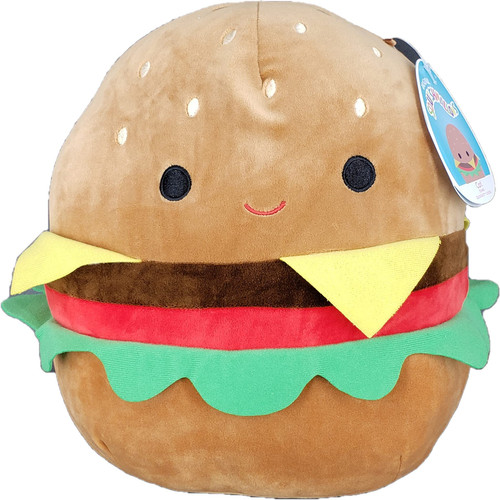SQUISHMALLOW KellyToys - 8 Inch (20cm) - Carl The Cheeseburger - Super Soft Plush Toy Animal Pillow Pal Buddy Stuffed Animal Birthday Gift SQUISHMALLOW KellyToys - 8 Inch (20cm) - Carl The Cheeseburger - Super Soft Plush Toy Animal Pillow Pal Buddy Stuffed Animal Birthday Gift